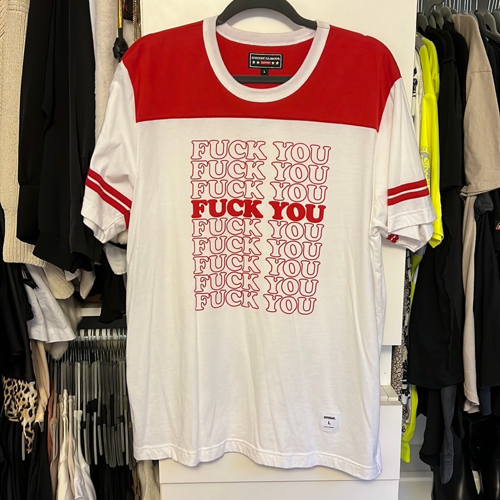 Supreme “Fuck You” T shirt